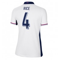 England Declan Rice #4 Heimtrikot Frauen EM 2024 Kurzarm